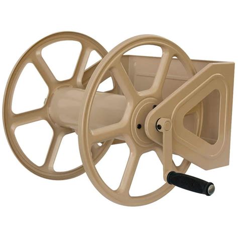 commercial grade metal hose reel that attaches to the house|commercial hose reels on wheels.